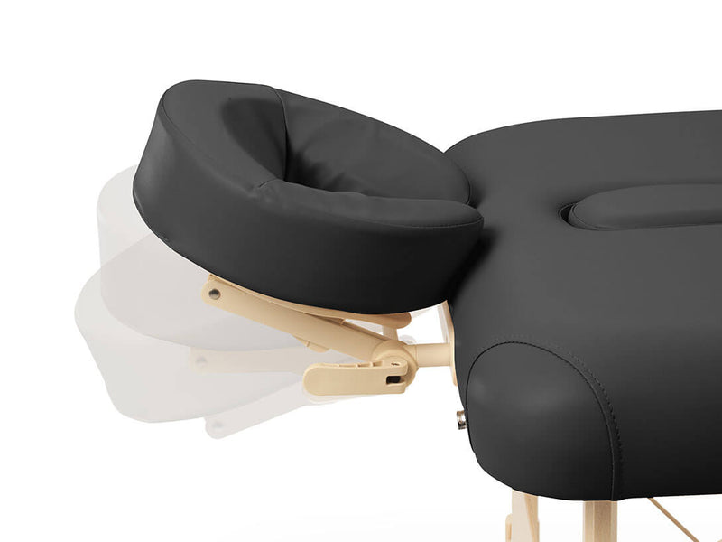 Second chance ZENGROWTH Massage table Belverde 2.0 Black 71cm