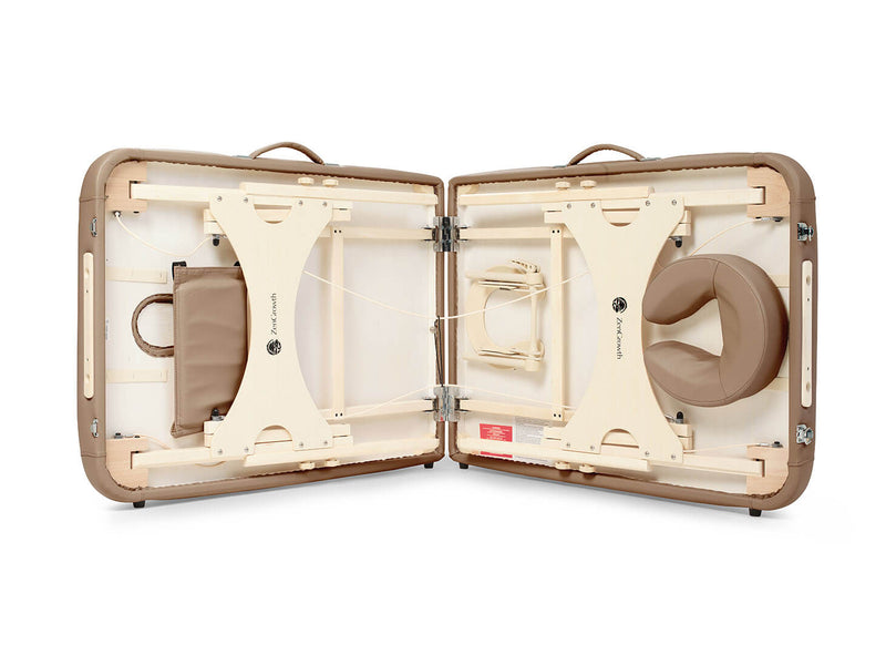 Second chance ZENGROWTH Massage table Belverde 2.0 Mocca 71cm