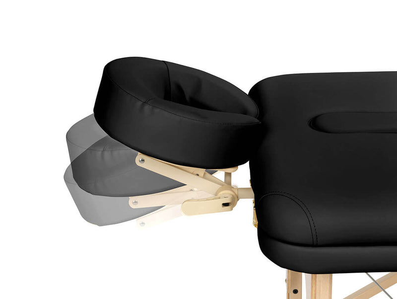 Second Chance ZENGROWTH Folding Massage Table Nimman Black 71cm