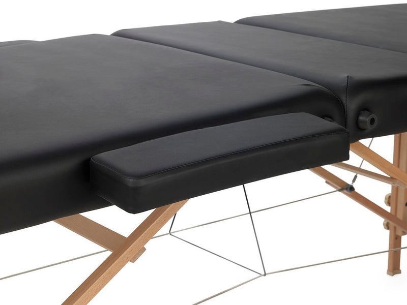 Second Chance ZENGROWTH Massage Table Economy Black