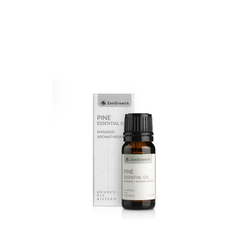 ZENGROWTH Organic Essential Oil Pine Display including 12 bottles