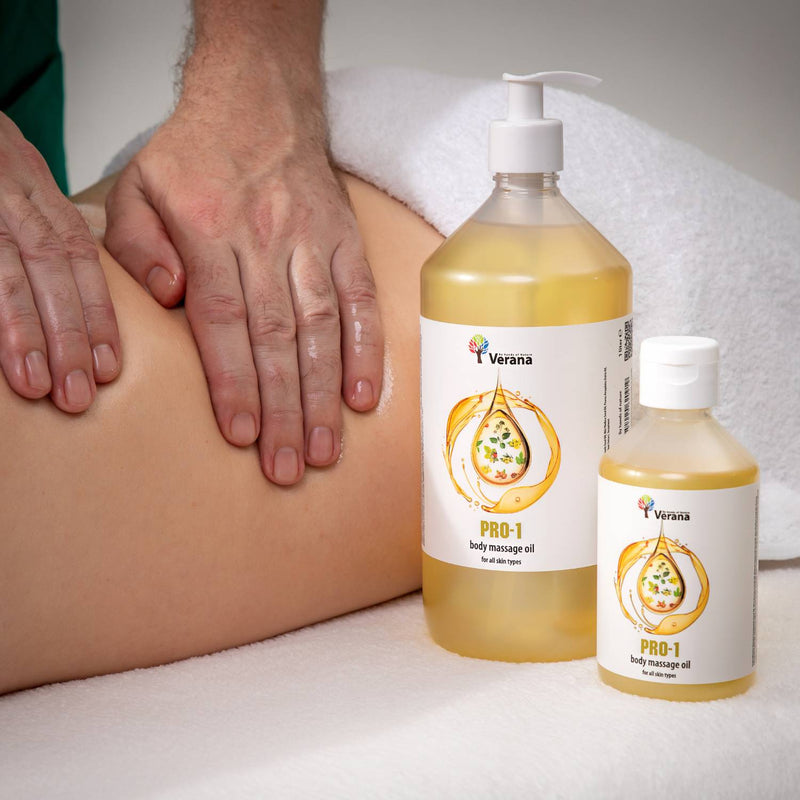 Verana 100% Natural Neutral Massage Oil Pro-2 250ml