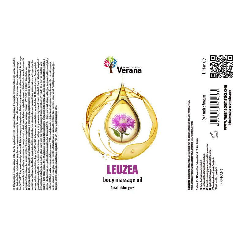 Verana 100% Natural Antiviral Massage Oil Maral Root 1L