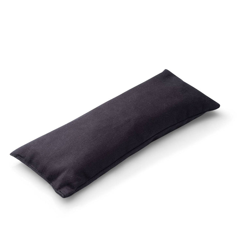 Kersenpitten oogmasker 20x8cm grijs met lavendelgeur