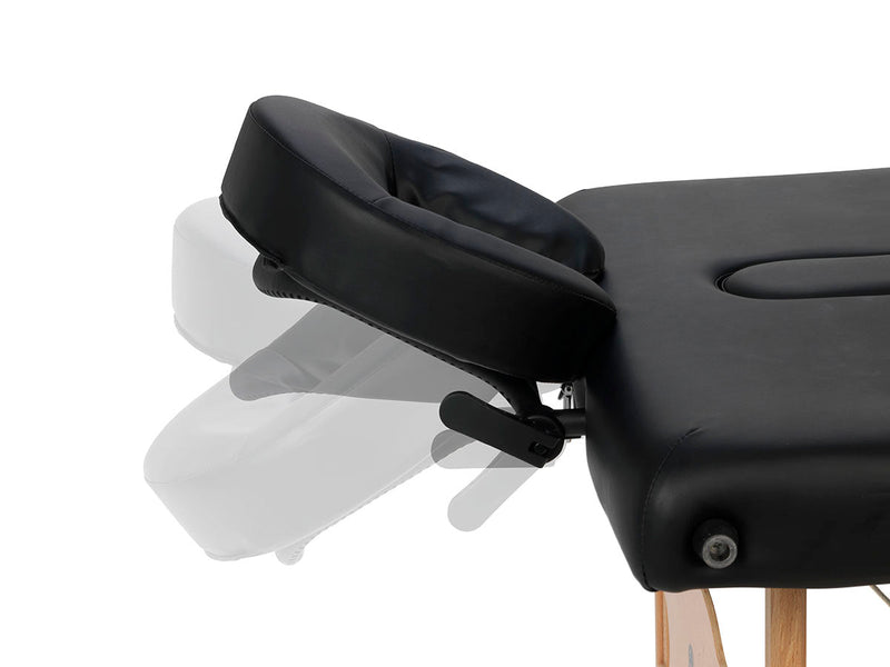 Second Chance ZENGROWTH Massage Table Economy Black