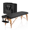 ZENGROWTH Massage Table Gavia Black 71cm