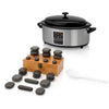Hot Stone Set 6L Heater with Display + 22 Stones