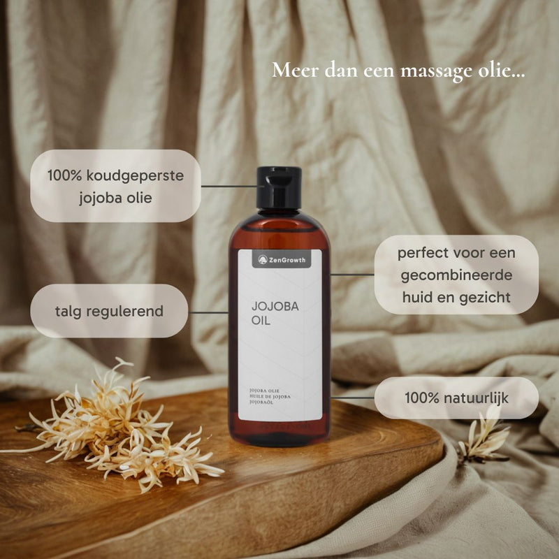 ZenGrowth 100% Cold-Pressed Jojoba Oil 150ml