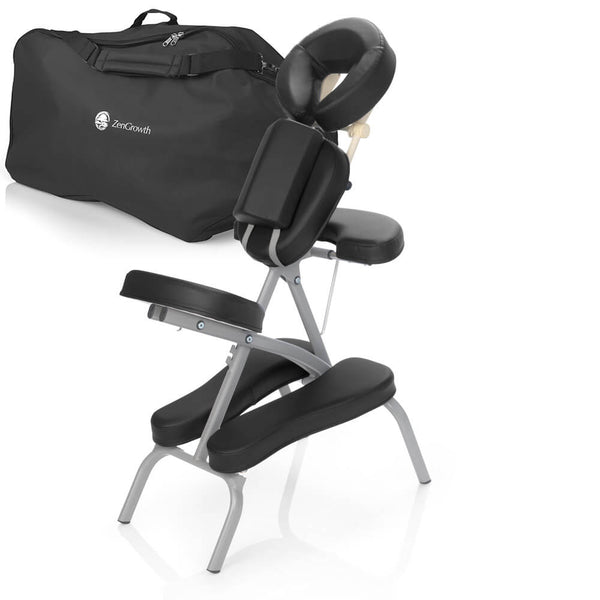 Second Chance ZENGROWTH Massage Chair Valo Foldable Black