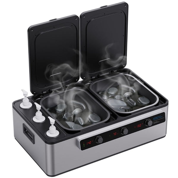 Second chance 4 in 1 Hotstone heater 12 liters with oil warmer