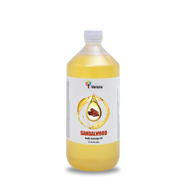 Verana 100% natuurlijke Massageolie Sandalhout 1L