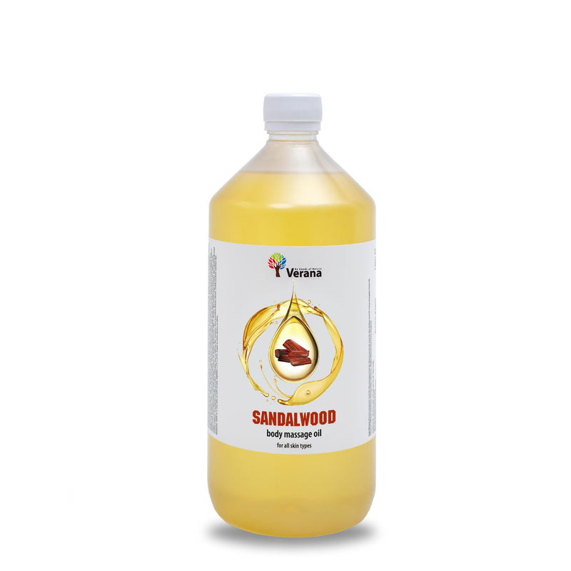 Verana 100% natuurlijke Massageolie Sandalhout 1L