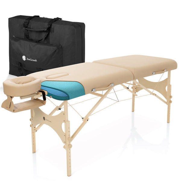 Second chance ZENGROWTH Massage table Belverde 2.0 Beige 71cm
