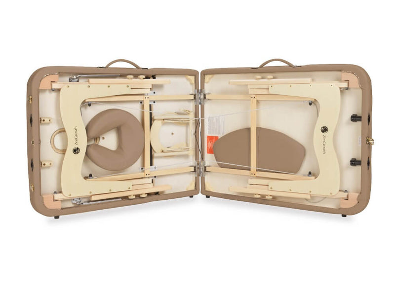 ZENGROWTH Foldable Massage Table Nimman Mocca 71cm