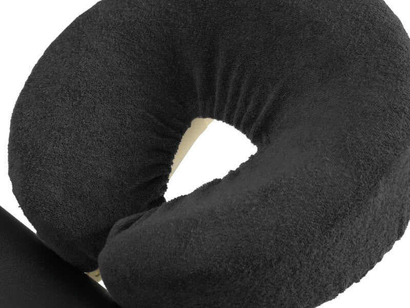 ZenGrowth Terry Cloth Cover Set for Massage Chair Black